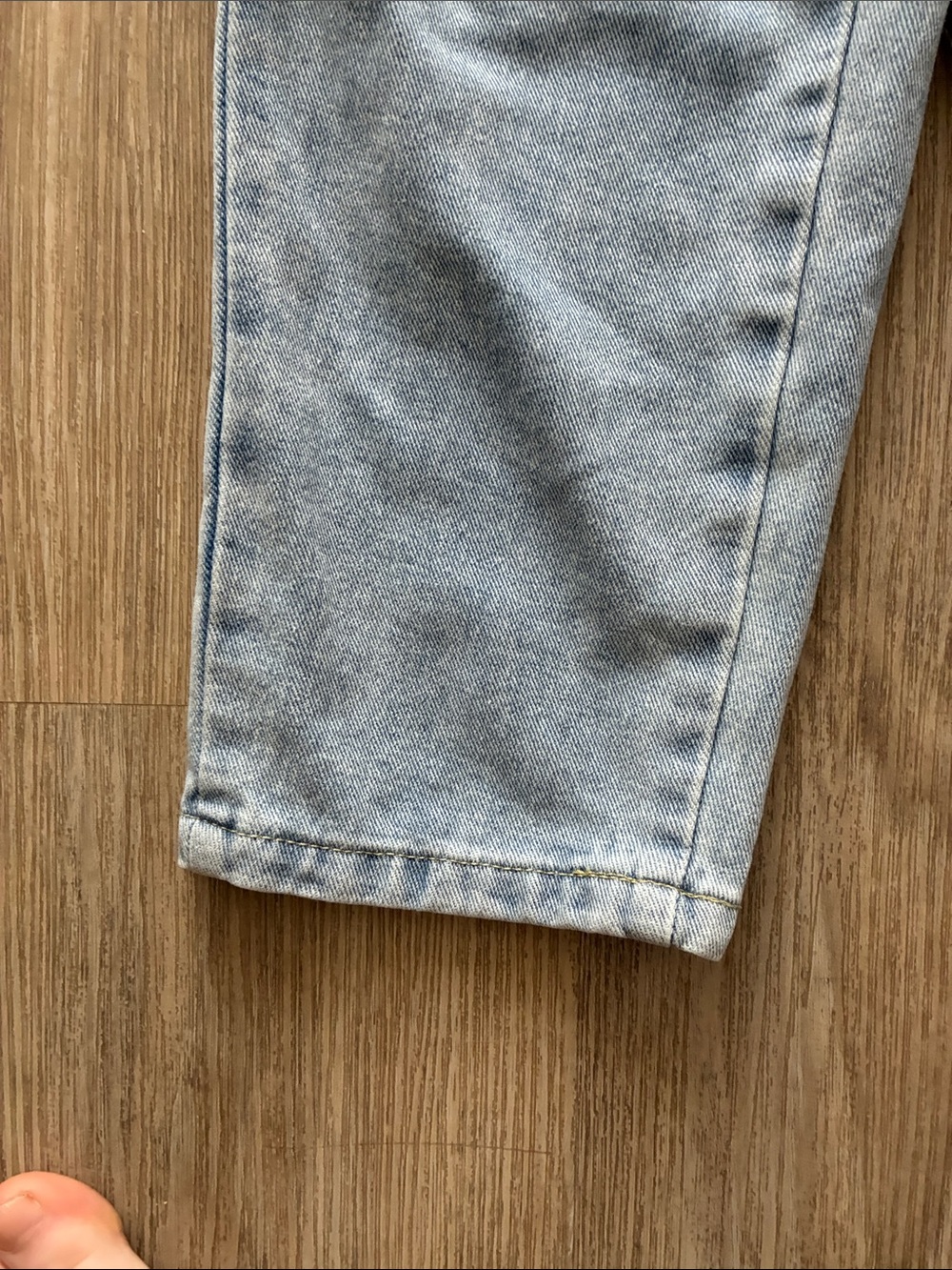 Distressed Denim Overalls - Picture 10 of 12